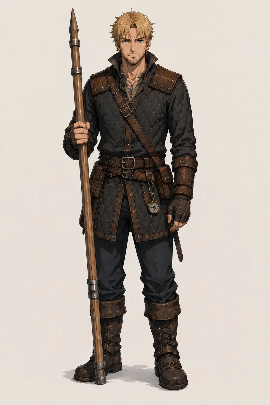 Full character illustration of Ari Jónsson.